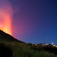 Night and fire in Stromboli